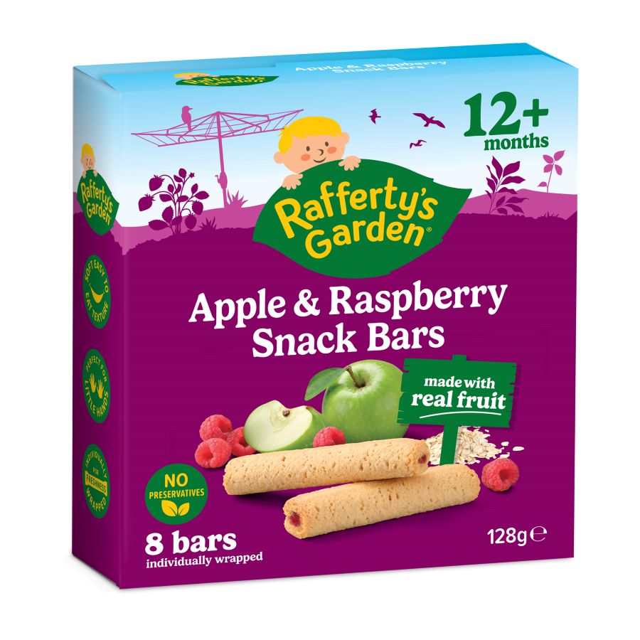 Apple & Raspberry Snack Bars