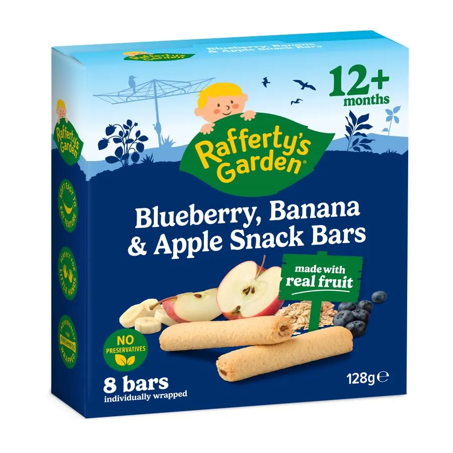 Blueberry, Banana & Apple Snack Bars