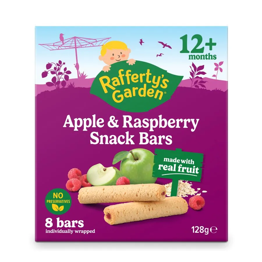 Apple & Raspberry Snack Bars