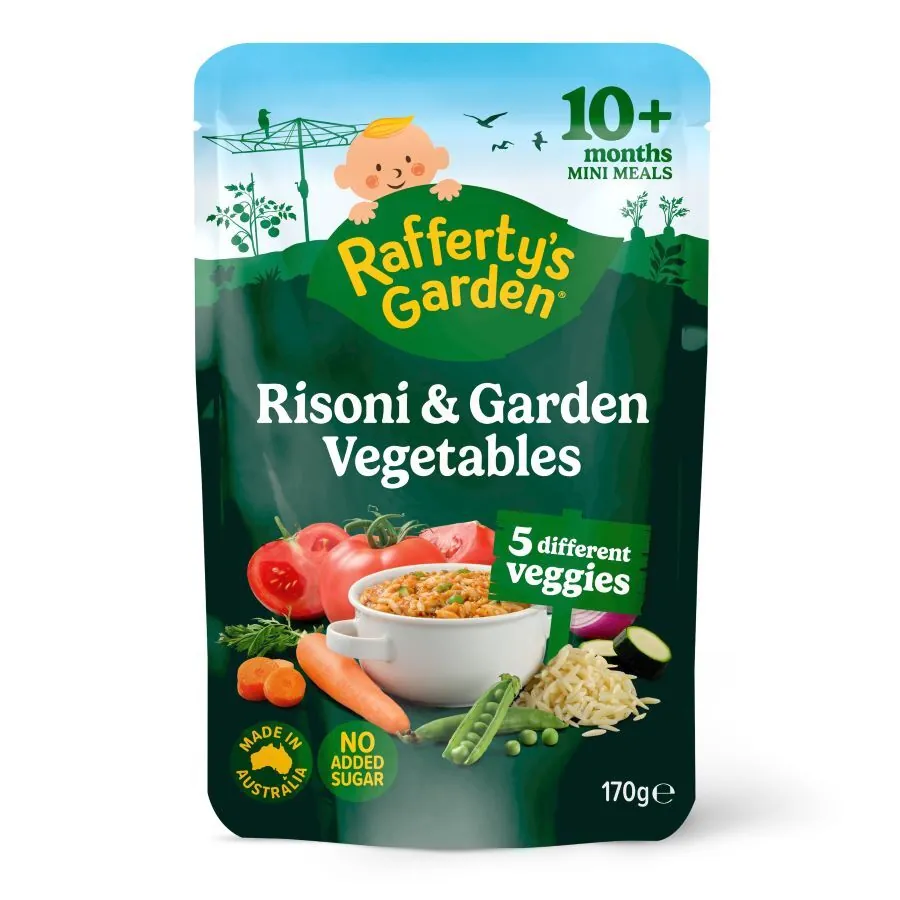 Risoni & Garden Vegetables Mini Meal