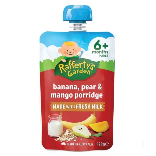 Rafferty's Garden Banana Pear Mango Porridge