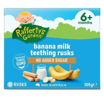 Rafferty's Garden Banana Milk Teething Rusks