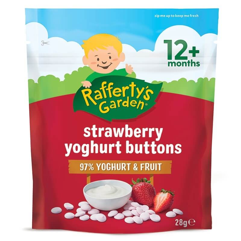 Strawberry Yoghurt Buttons 12 Months Rafferty s Garden
