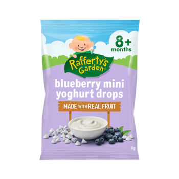 Blueberry Yoghurt Drops for 8 Month Olds