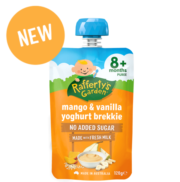 Mango & Vanilla Yoghurt Breakfast Pouch