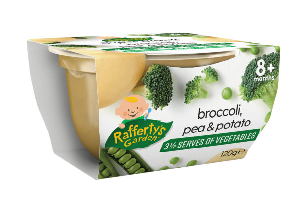 Broccoli, Potato & Peo Baby Food Bowl
