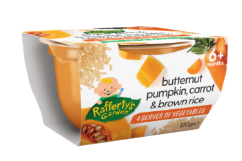 Butternut Pumpkin, Carrot & Brown Rice Baby Food Bowl