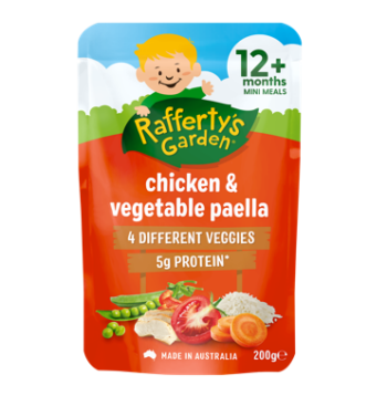 Chicken & Vegetable Paella Food Pouch
