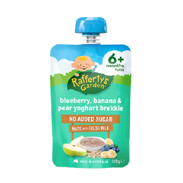 Blueberry & Pear Yoghure Breakkie Pouch