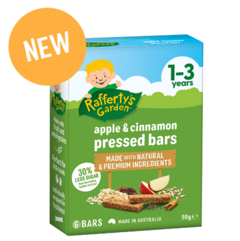 Apple & Cinnamon pressed snack bar