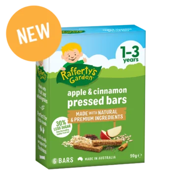 Apple & Cinnamon pressed snack bar