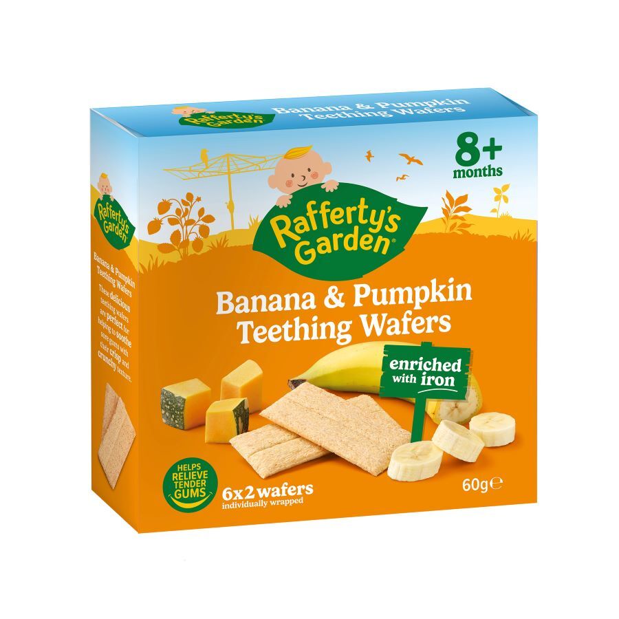 Banana & Pumpkin Teething Wafers