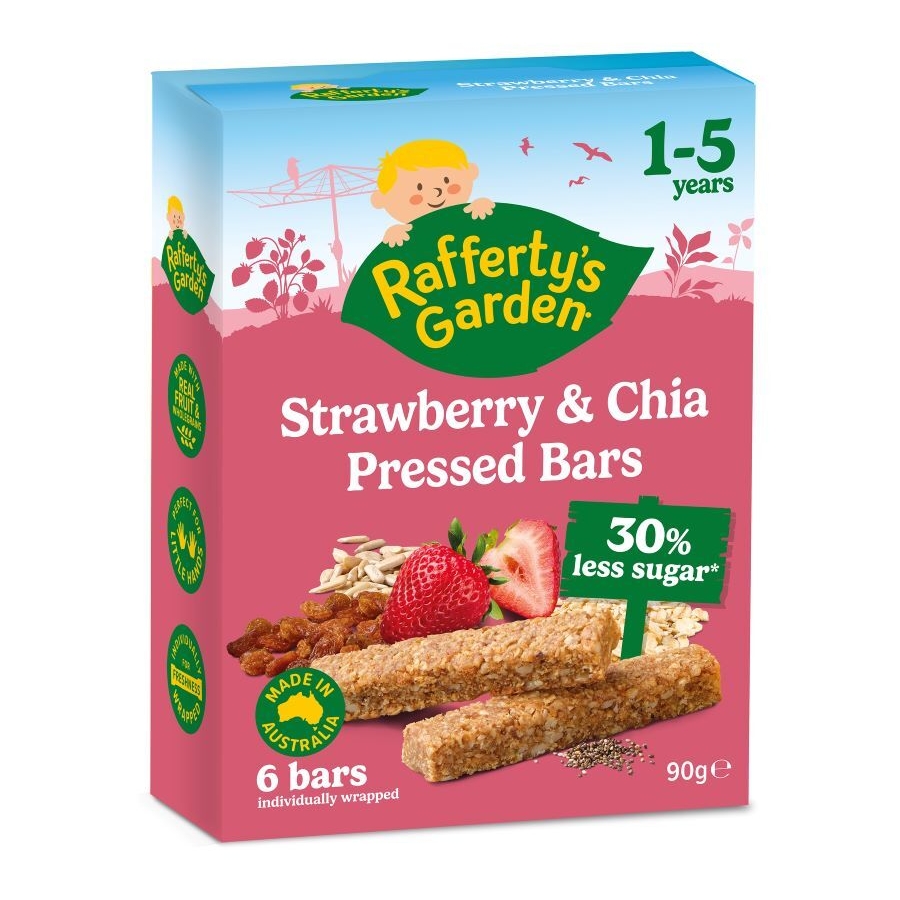 Strawberry & Chia Pressed Snack Bar
