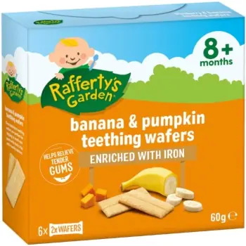 Banana & Pumpkin teething wafers
