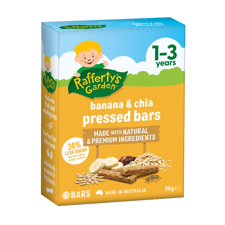 Banana & Chia Pressed Snack Bar