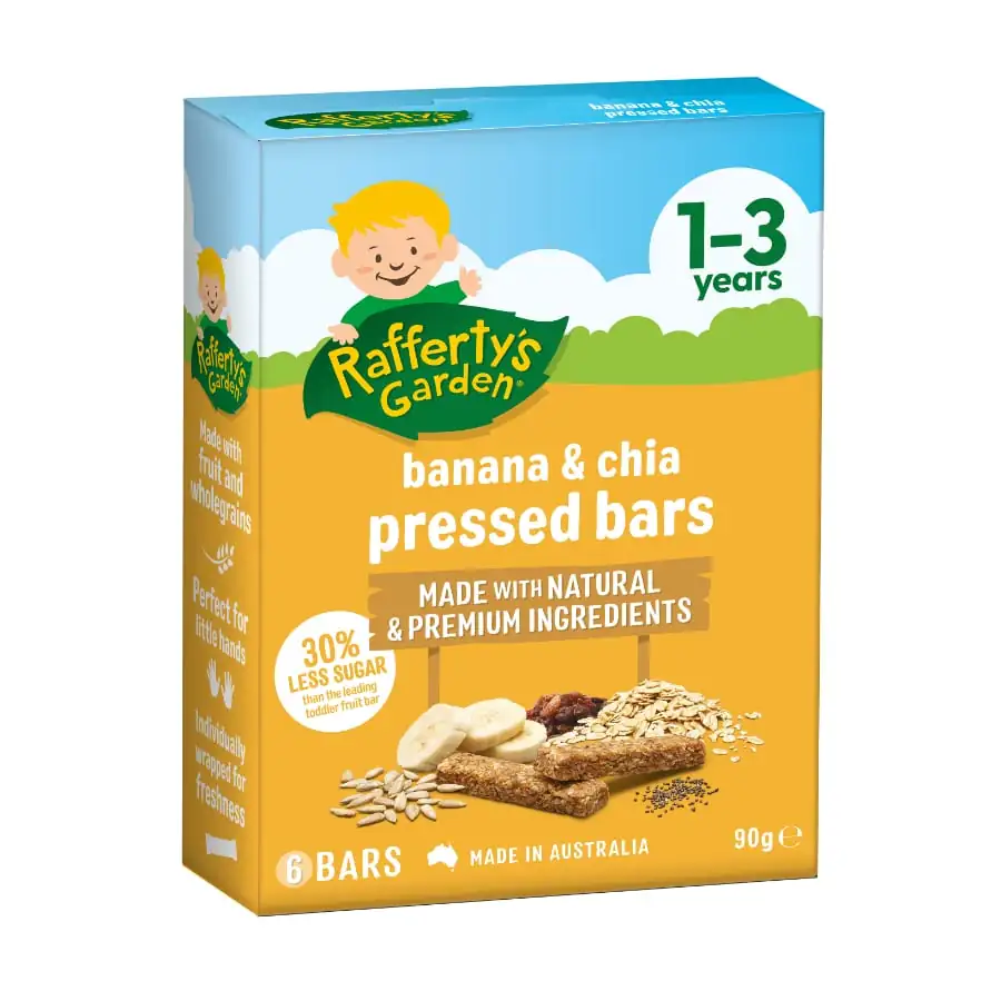 Banana & Chia Pressed Snack Bar