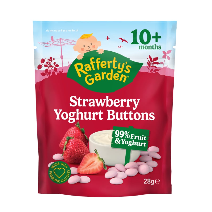 Strawberry Yoghurt Buttons