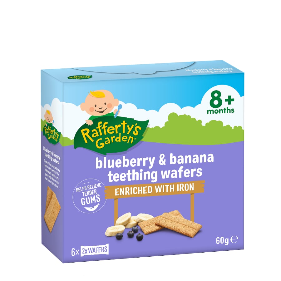 Blueberry & Banana Teething Wafers