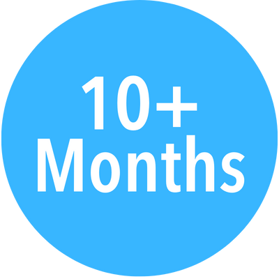 10+ months