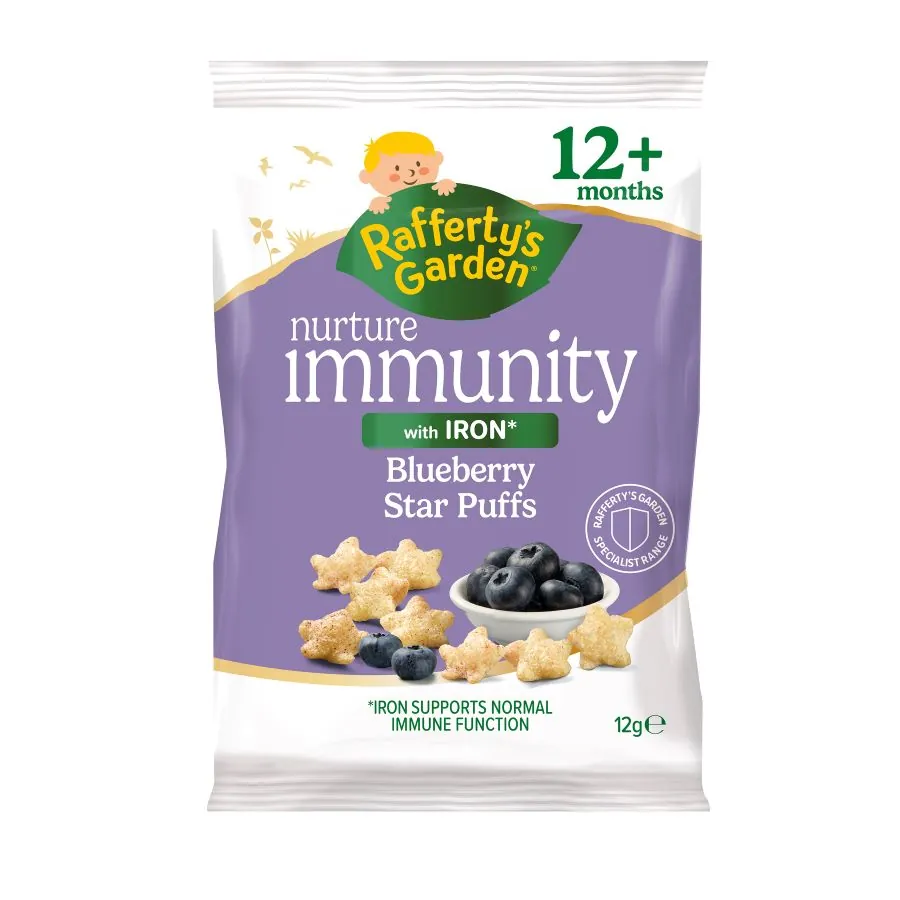 Nurture Immunity Blueberry Star Puffs