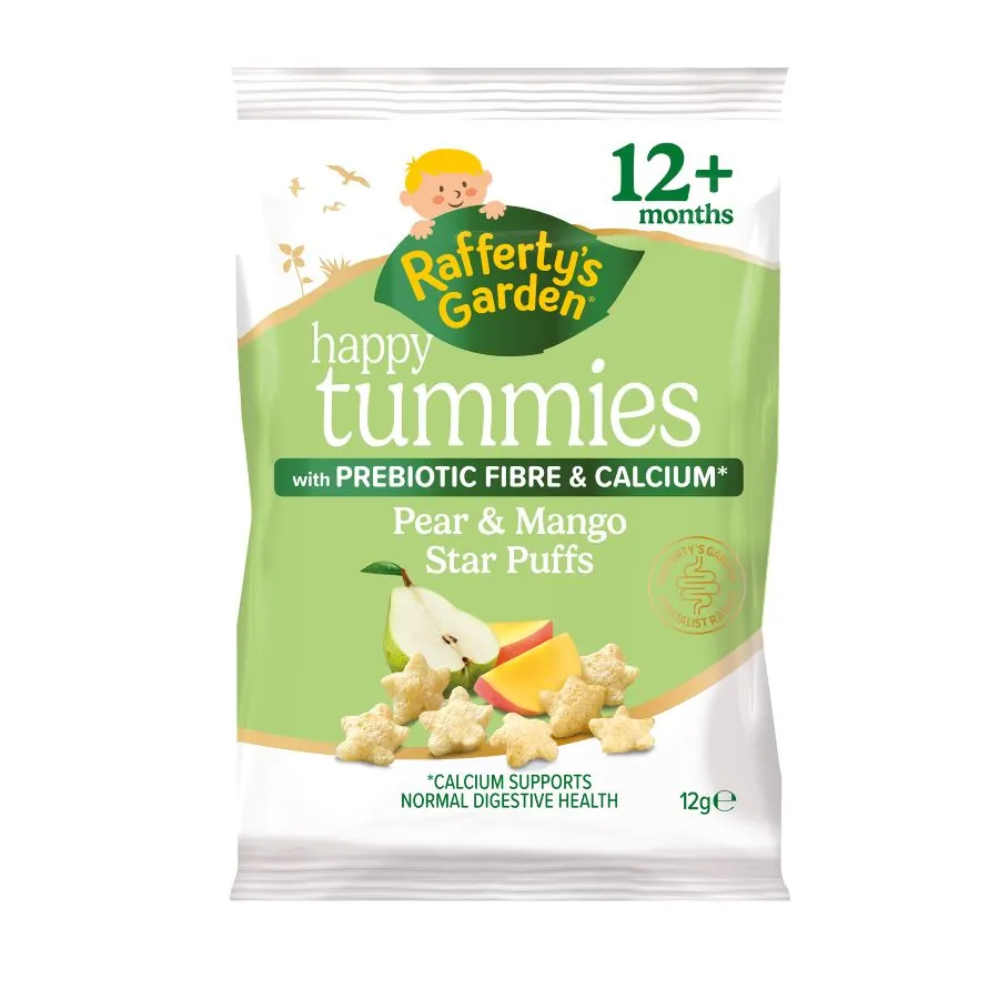 Happy Tummies Pear & Mango Star Puffs