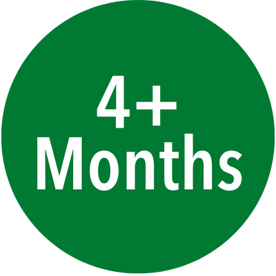 4+ months