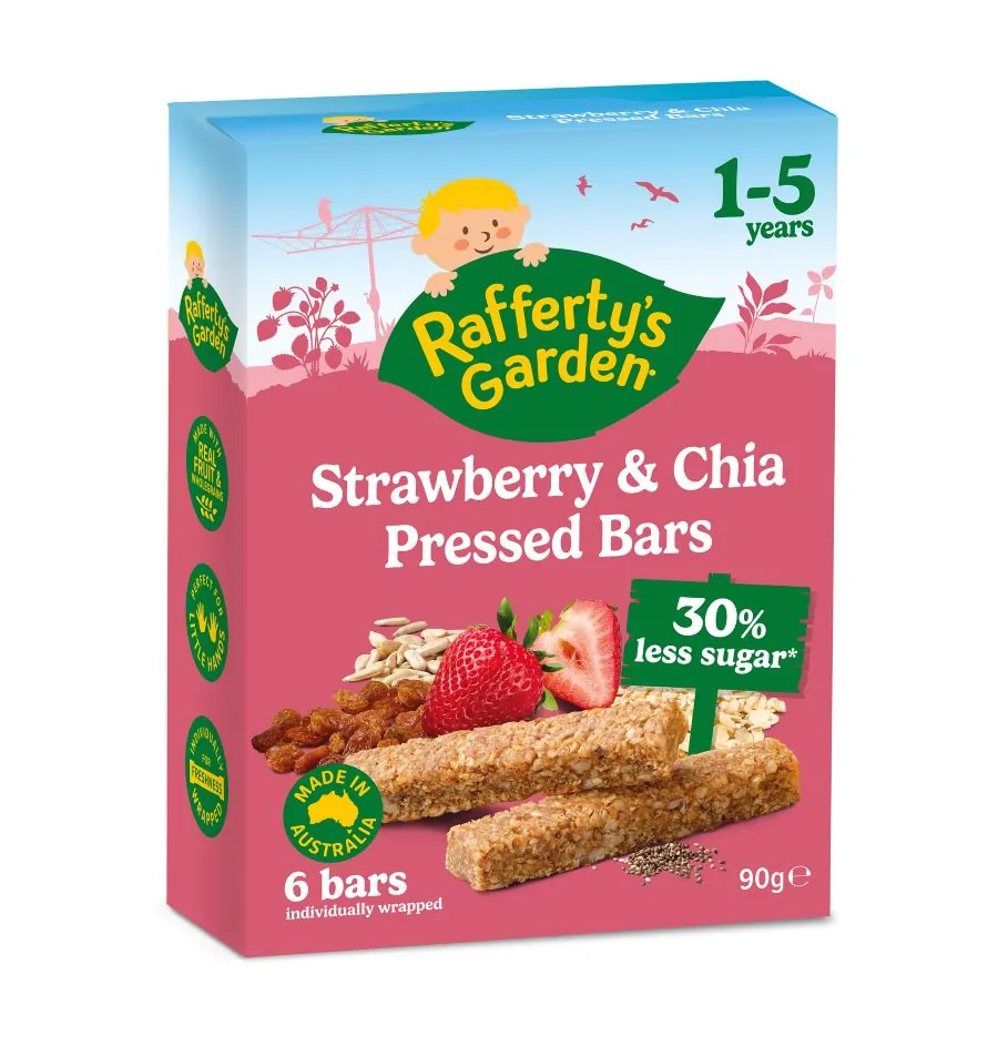 Strawberry & Chia Pressed Snack Bar