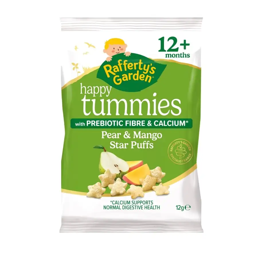 12g_12m PearMango_StarPuffs FOP Happy Tummies Pear & Mango Star Puffs