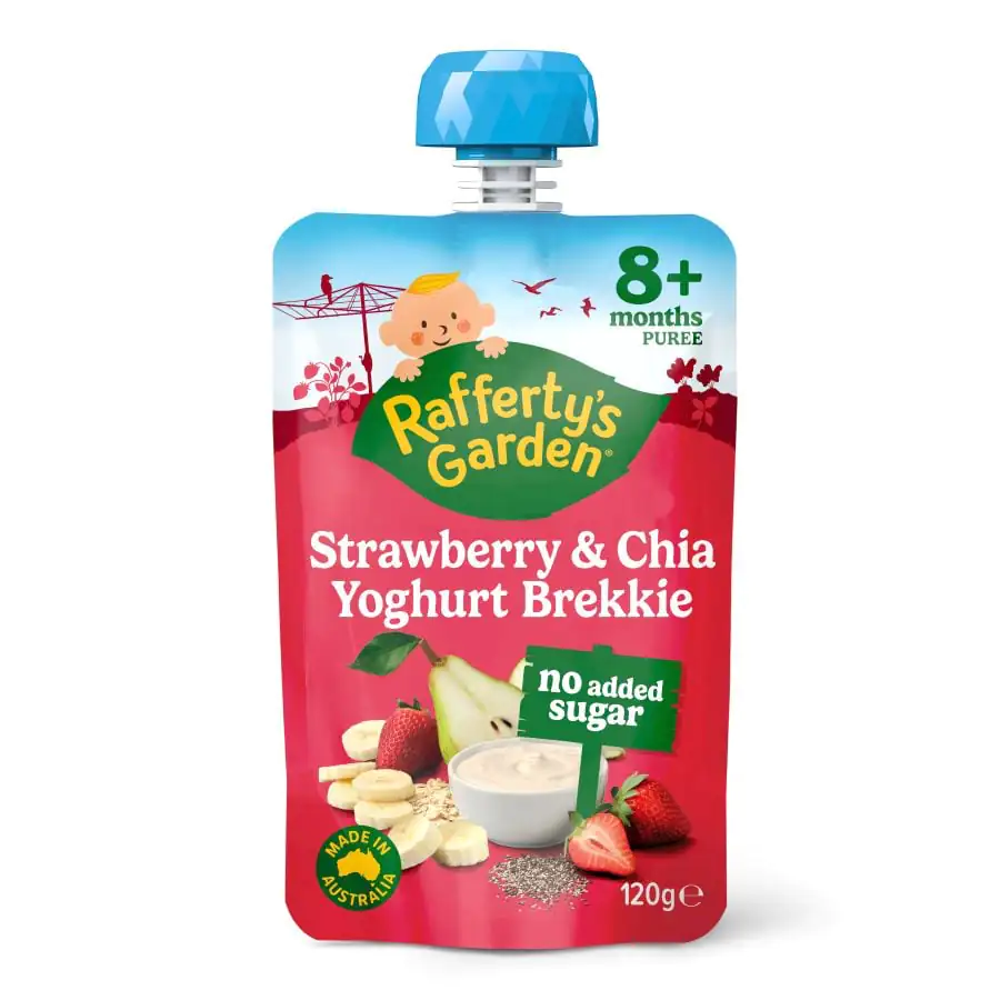 Strawberry & Chia Yoghurt Brekkie